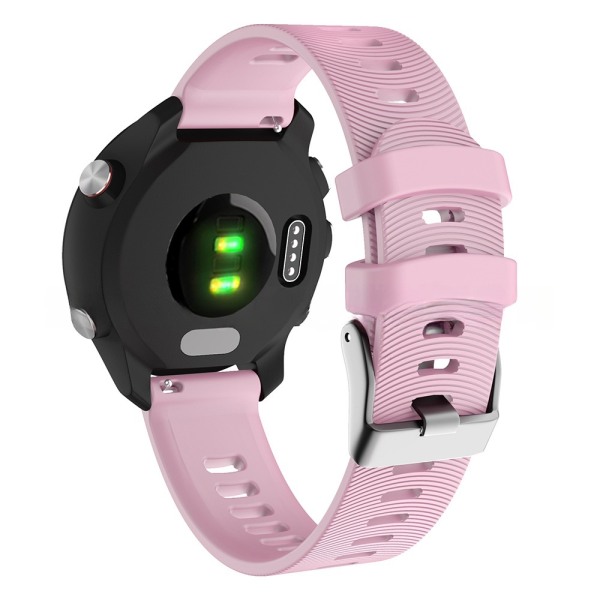 rannekoru silikoni Garmin Forerunner 245 / vivoactive 3/645 violetti punainen