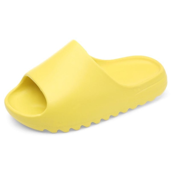 myke tøfler slides sandaler sko fopp tøfler barnas tøfler fopp aprikos 190 (innvendig lengde 19 cm)