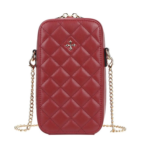 Baellerry Women Phone Laukut Muoti Olkalaukut Crossbody Laukut vaaleanpunainen 21 cm * 11 cm * 6 cm