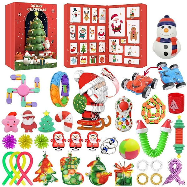 adventskalender julekalender fidget legetøjspakke/sæt