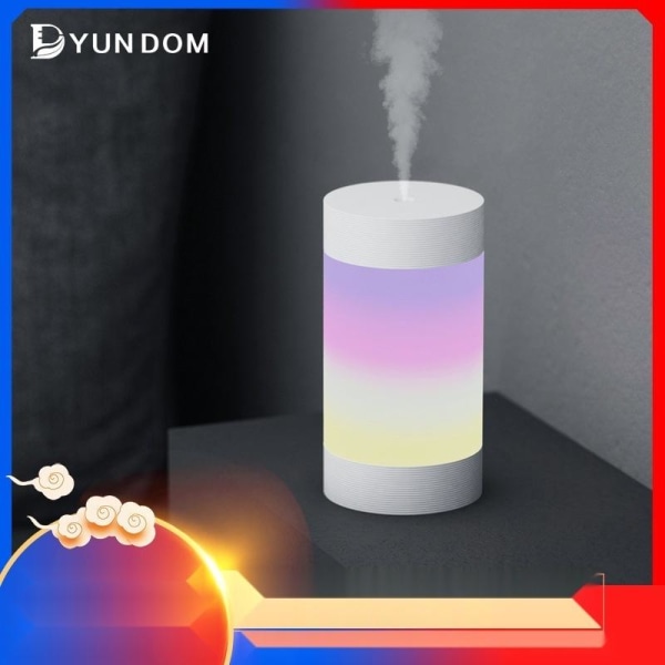 Luftfukter aroma diffuser luftfukter med LED lys rund rosa