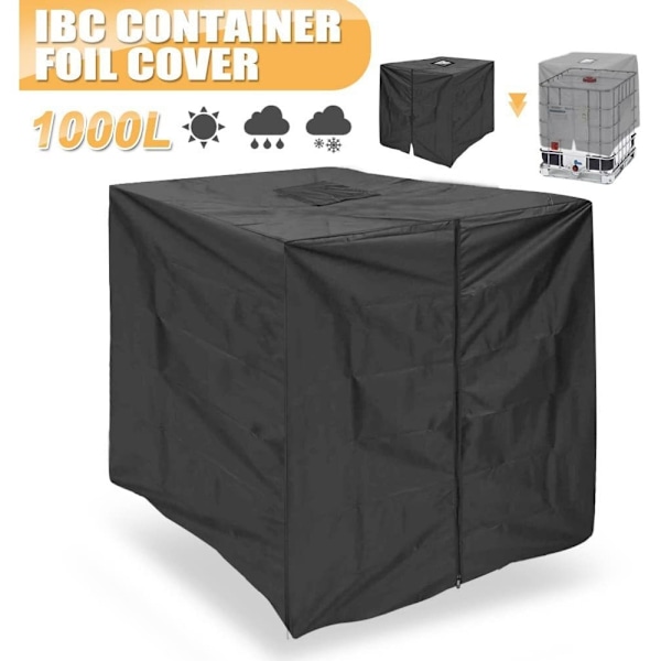 IBC tank cover / IBC överdrag med dragkedja 120*100*116cm grön