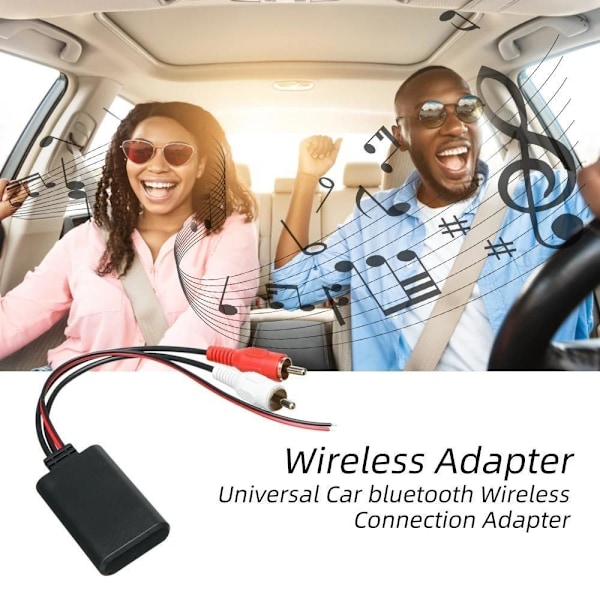 Bluetooth RCA -bil AUX -bilstereoadapteri