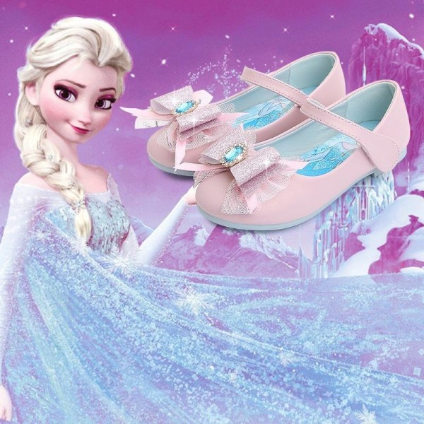 prinsesskor elsa skor barn festskor silverfärgad 20cm / size33