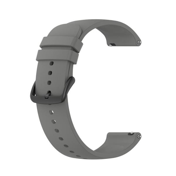 Silikonarmbånd til Samsung Galaxy watch7/FE/6/5 Huawei watch4 2 grå 22 mm