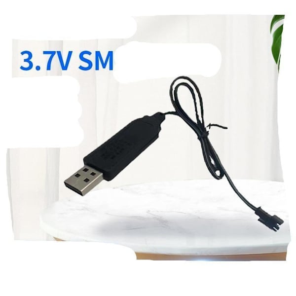 USB laddare kabel batteriladdare 3.7V SM-2P 3.7V SM-2P
