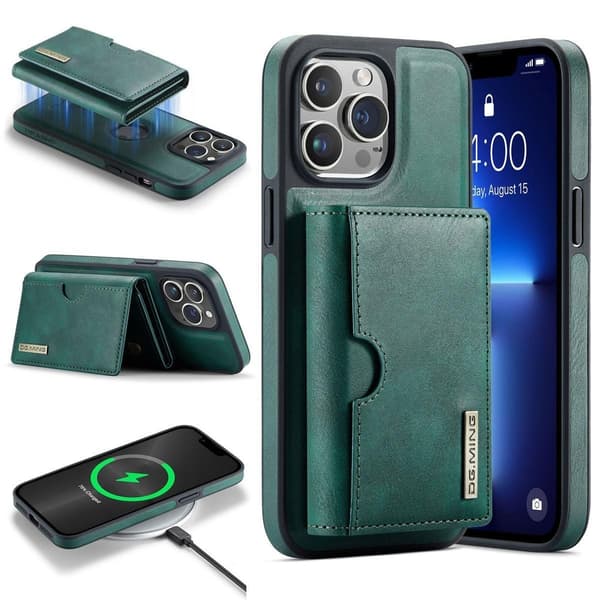 (Til iPhone 12 / iPhone 12 Pro) DG.MING M6 Serien Magnetisk Plå sort