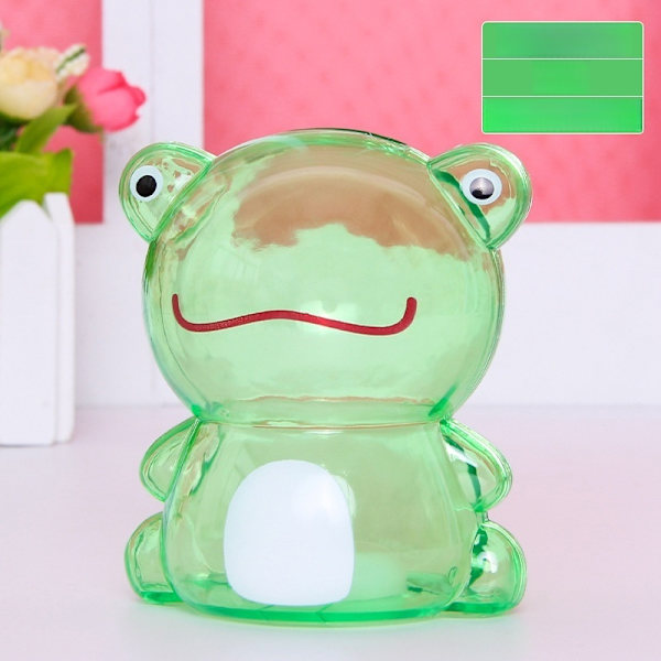piggybank spargrisar piggy bank björnform 10cm grön