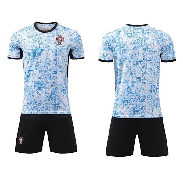 Portugal bortafotbollssats för barn och vuxna - säsongen 2023/24 100CM #16
