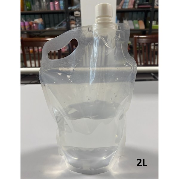 Bärbar hopfällbar vattendunk plastdunk vatten dunkar vattenpåse 2st/5L