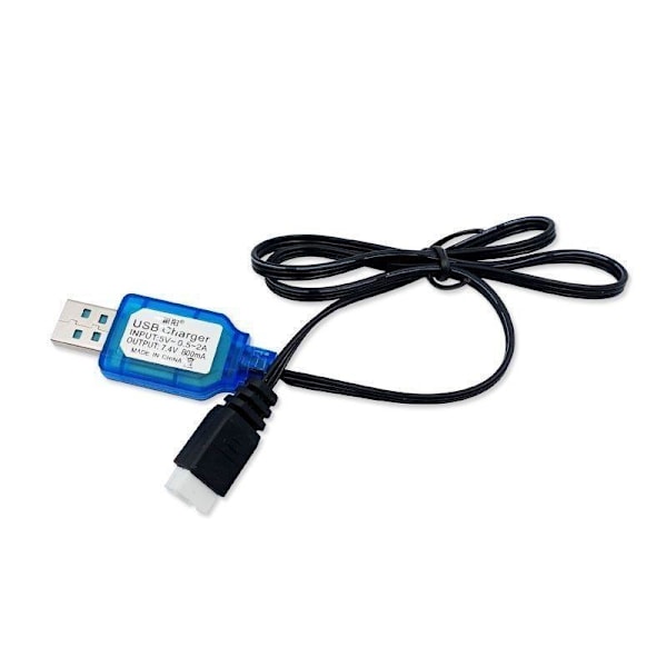 USB laddare kabel batteriladdare 7.4V XH-3P 800mA 7.4V XH-3P 800mA
