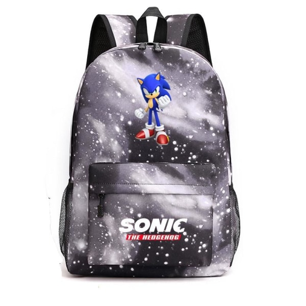 Sonic rygsæk børne rygsække rygsæk 1 stk stjerne grå