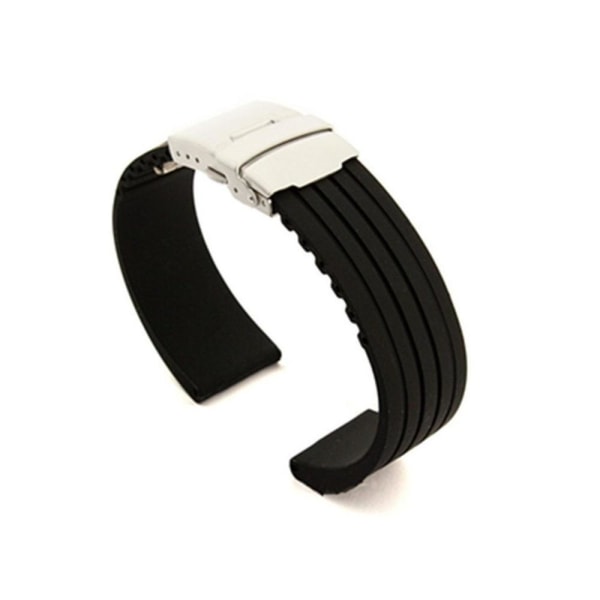 Silicon Klockarmband Klock armband 22mm