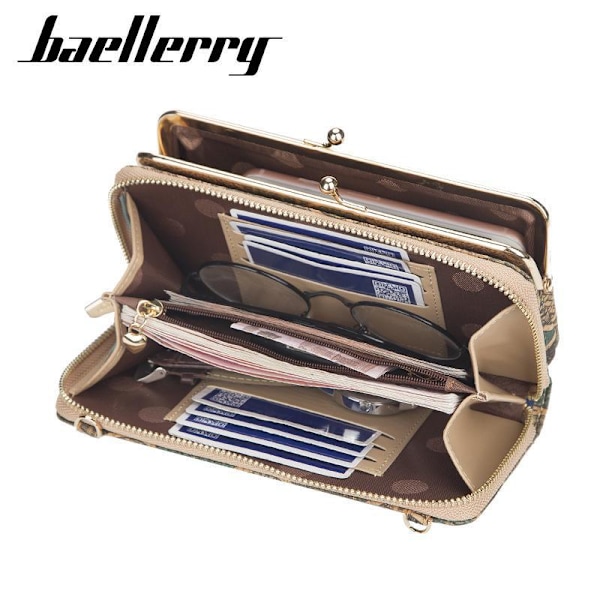 Baellerry Lady Messenger Bag Retro Wood Grain Multifunctional Sh kuten kuvassa 19