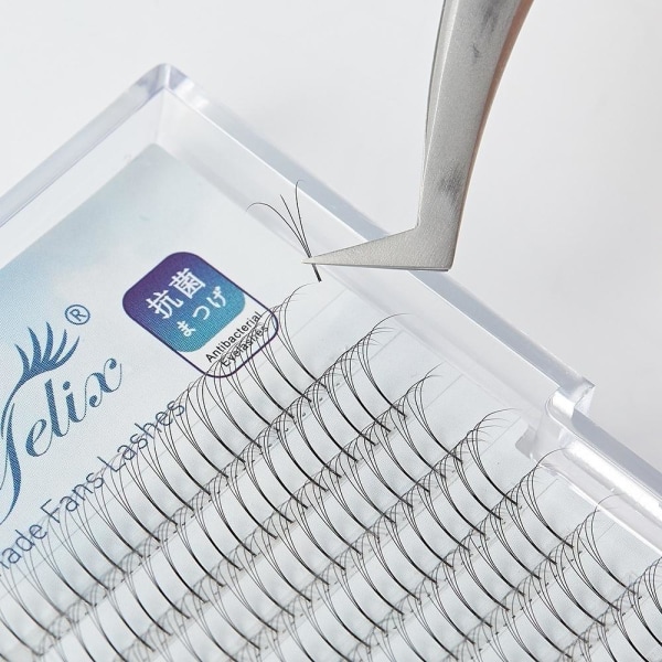 Eleganta Yelix Premium Fransar/fransförlängning/lashes Pack 2D 0.07C 12mm