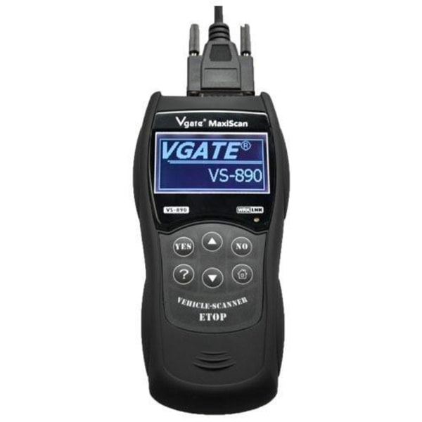 Vgate VS890 Multi-Language OBD2 bilkodläsare feldiagnostisk skan som på bilden