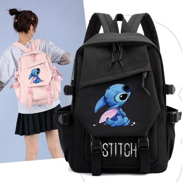 stitch reppu lasten reput reppu 1kpl musta 2