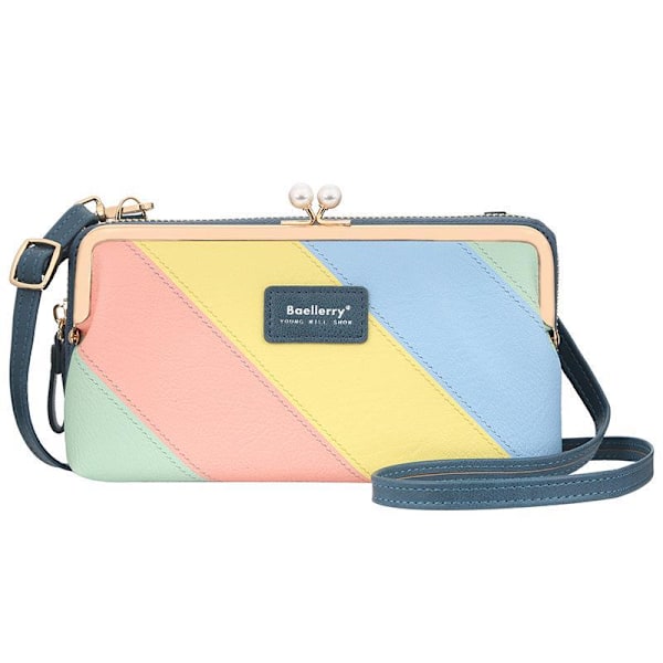 Baellerry Colorful Olkalaukut Naisten Muoti Crossbody Messenger Bag tummansininen 20 cm * 11 cm * 5 cm