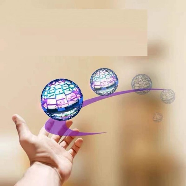 flynova pro flygande boll/flying ball magic ufo leksak röd