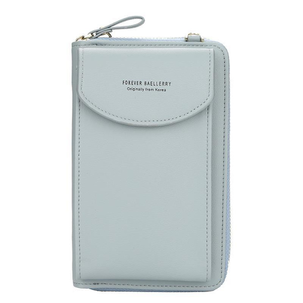 Fashion Dame tegnebog Crossbody Taske Clutch Læder kortholder lyserød