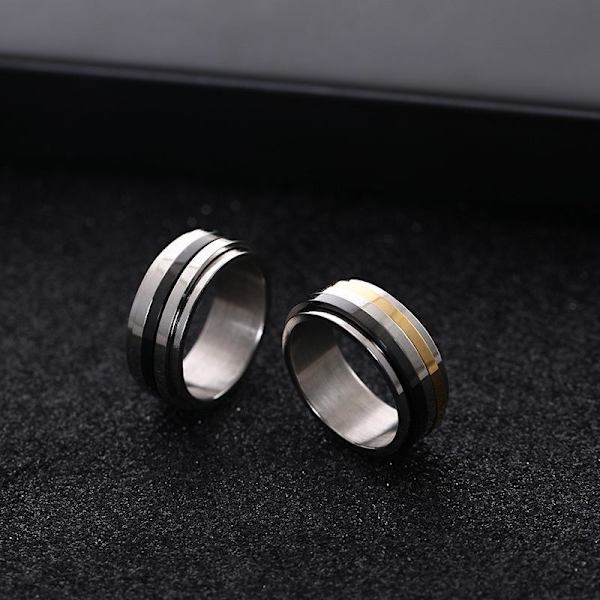 anti ångest spinner fidget roterande ring ringar Size10/19.8mm