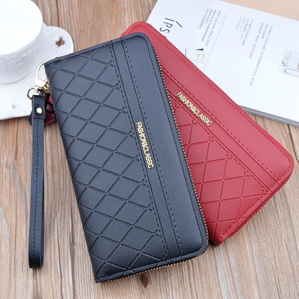 Baellerry PU käsilaukut nahka naisten lahjat muoti clutch laukku punainen 19,5 cm * 10 cm * 2,8 cm