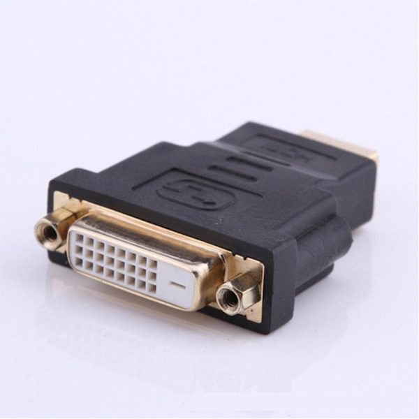 DVI D, DVI-D hunn til HDMI hann adapter