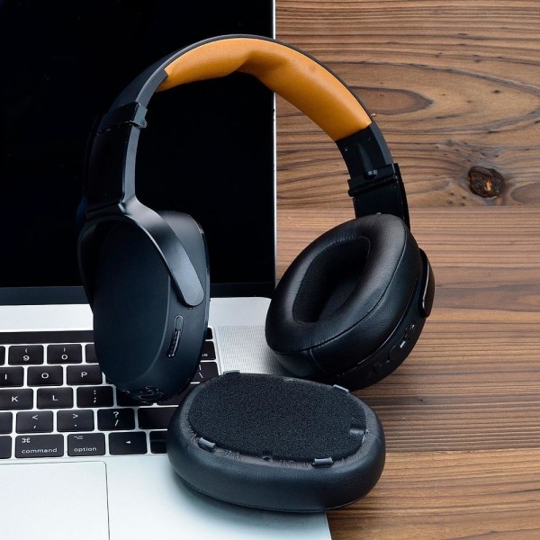 øreputer hodetelefonputer pads for Skullcandy Crusher 360 Bluet svart