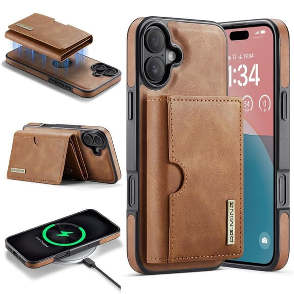 (Til iPhone 12 / iPhone 12 Pro) DG.MING M6 Serien Magnetisk Plå sort