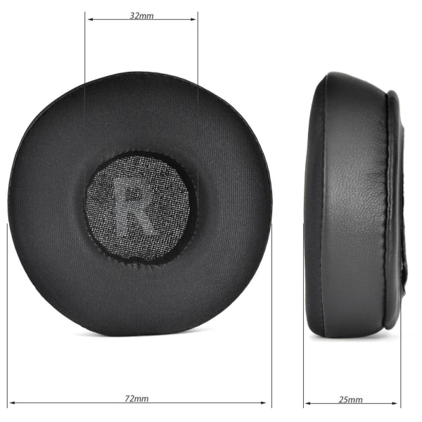 öronkuddar hörlurskuddar kuddar för Sony MDR-ZX100 / ZX110 / ZX2 kylande gel