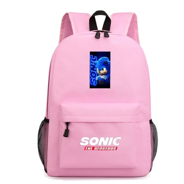 Sonic rygsæk børne rygsække rygsæk 1 stk lyserød 1