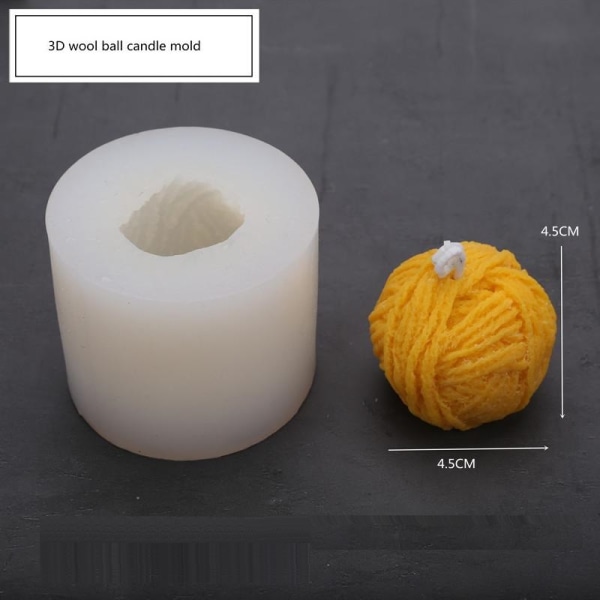 kynttilä muotit kynttilän muotit DIY silikonimuotti kynttilä 3D