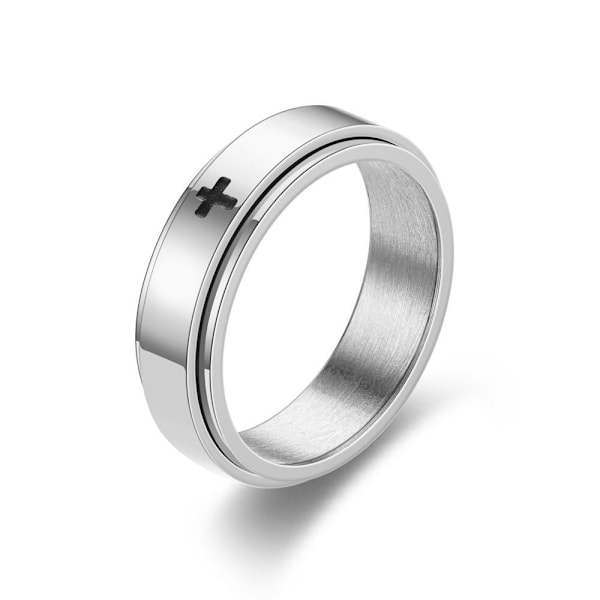 anti-angst spinner fidget roterende ring ringe størrelse 6/16,4 mm