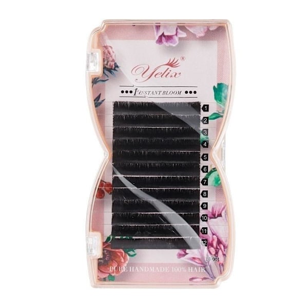 Eleganta Yelix Premium Fransar/fransförlängning/lashes Pack 0.05B 10mm