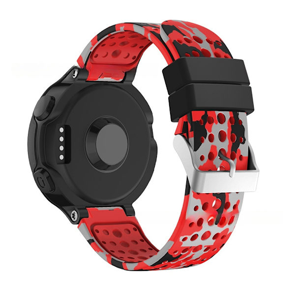 armbånd silikone Garmin Forerunner 220 230 235 620 Approach S20 rød A