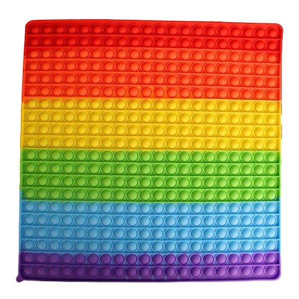 fidget toys pop it leksak sensory regnbåge 20cm