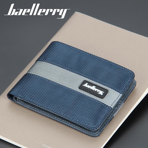 Baellerry ægte læder punge Herre mode læder visitkortholdere blå 12 cm * 9 cm * 2 cm