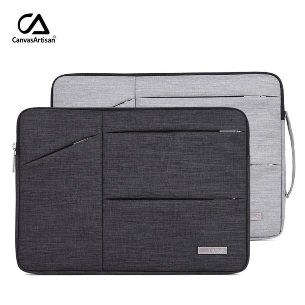 computertaske computertaske / laptoptaske mørkegrå 12 tommer