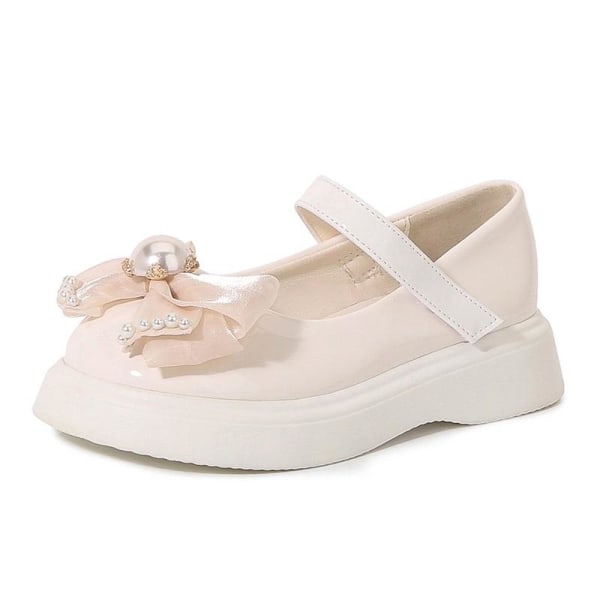 prinsessesko elsa sko børnefestsko hvide 18,5 cm / størrelse 29