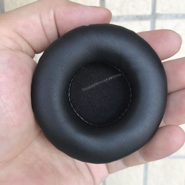 öronkuddar kuddar för Jabra MOVE Wireless Evolve 20se 30II cushi PU svart