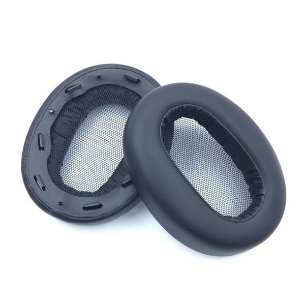 öronkuddar kuddar för Sony MDR-1AM2 1am2 cushion kit svart