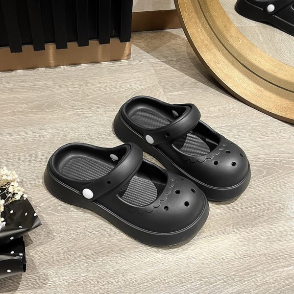 bløde hjemmesko slides sandaler sko fopp hjemmesko børne hjemmesko fopp sort 170