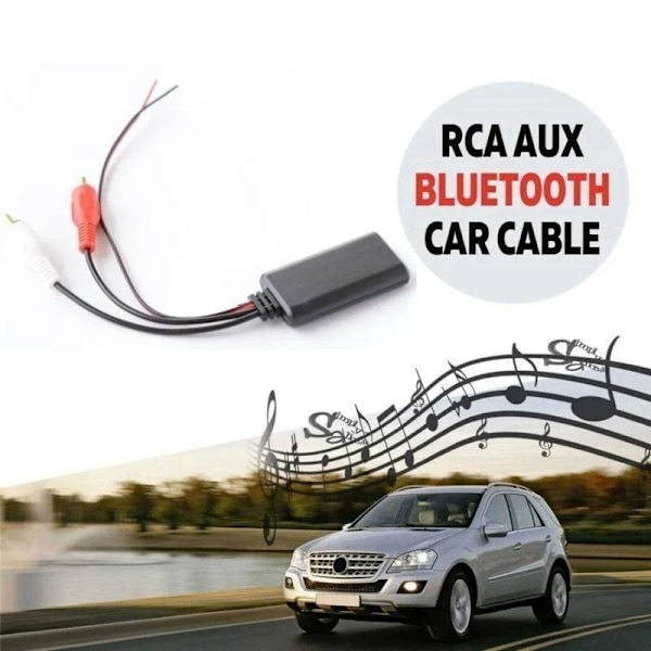Bluetooth RCA -bil AUX -bilstereoadapteri