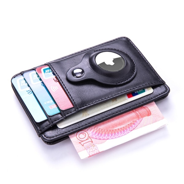 airtag lompakko lompakko korttipidike kortti RFID musta