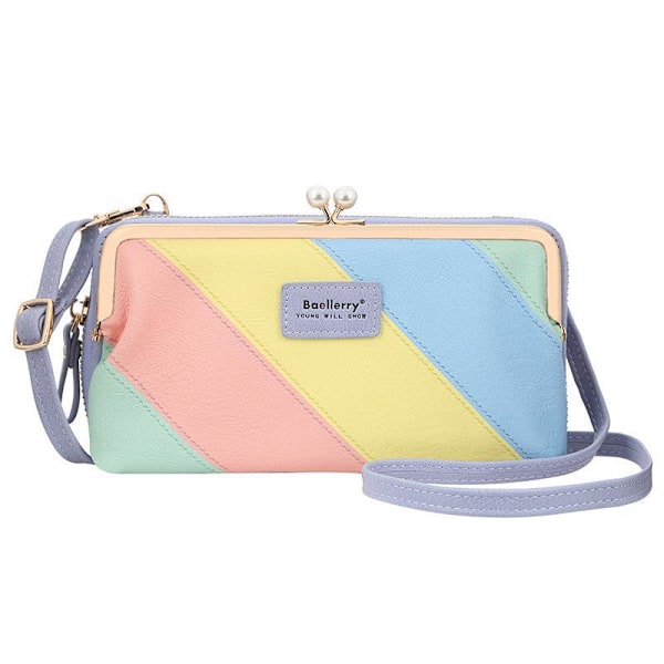 Baellerry Colorful Olkalaukut Naisten Muoti Crossbody Messenger Bag tummansininen 20 cm * 11 cm * 5 cm