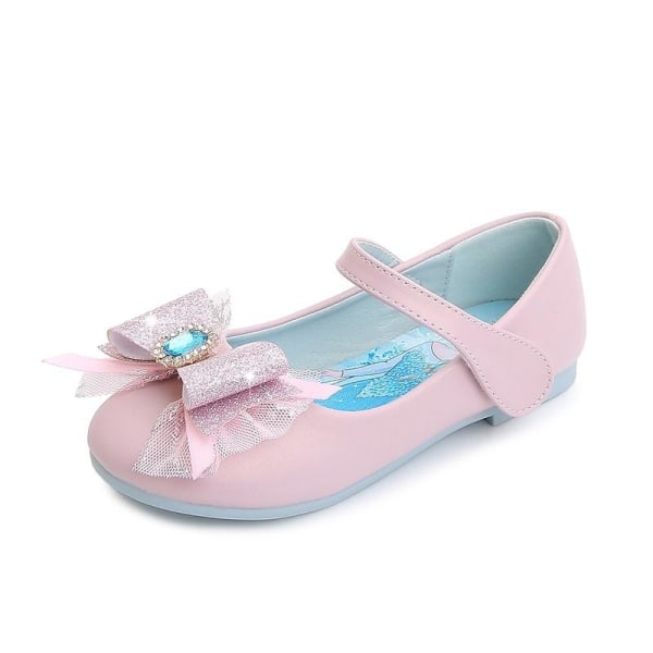 prinsessesko elsa sko børnefestsko pink 15,5 cm / størrelse 24