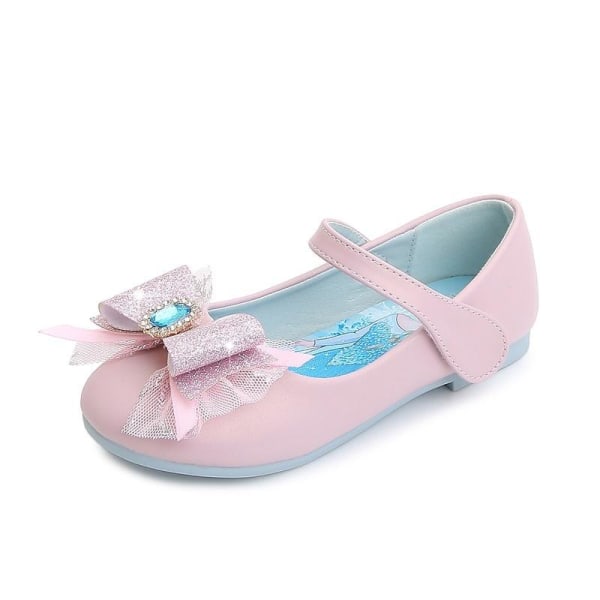 prinsesskor elsa skor barn festskor rosa 17.5cm / size28