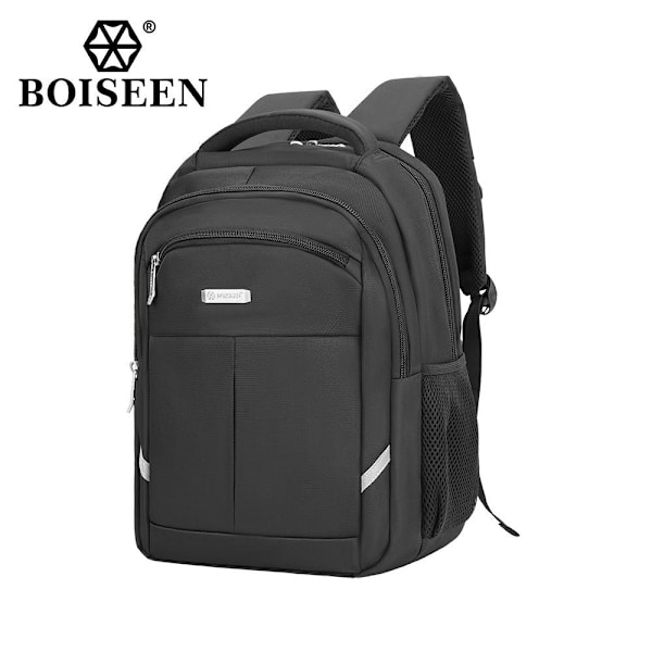 Boiseen Casual - Suurikokoinen reppu miehille vaellukseen musta
