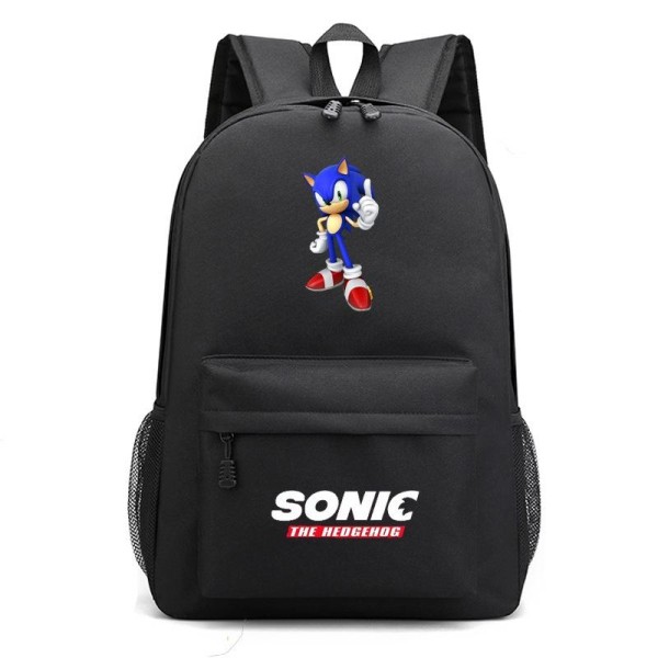 Sonic rygsæk børne rygsække rygsæk 1 stk sort 2