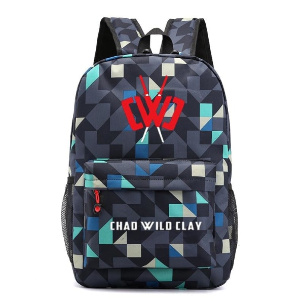 Chad Wild Clay ryggsäck barn ryggsäckar ryggväska 1st romb blå